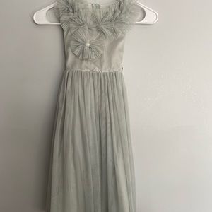 Popatu Girls size 8 mint green tulle dress